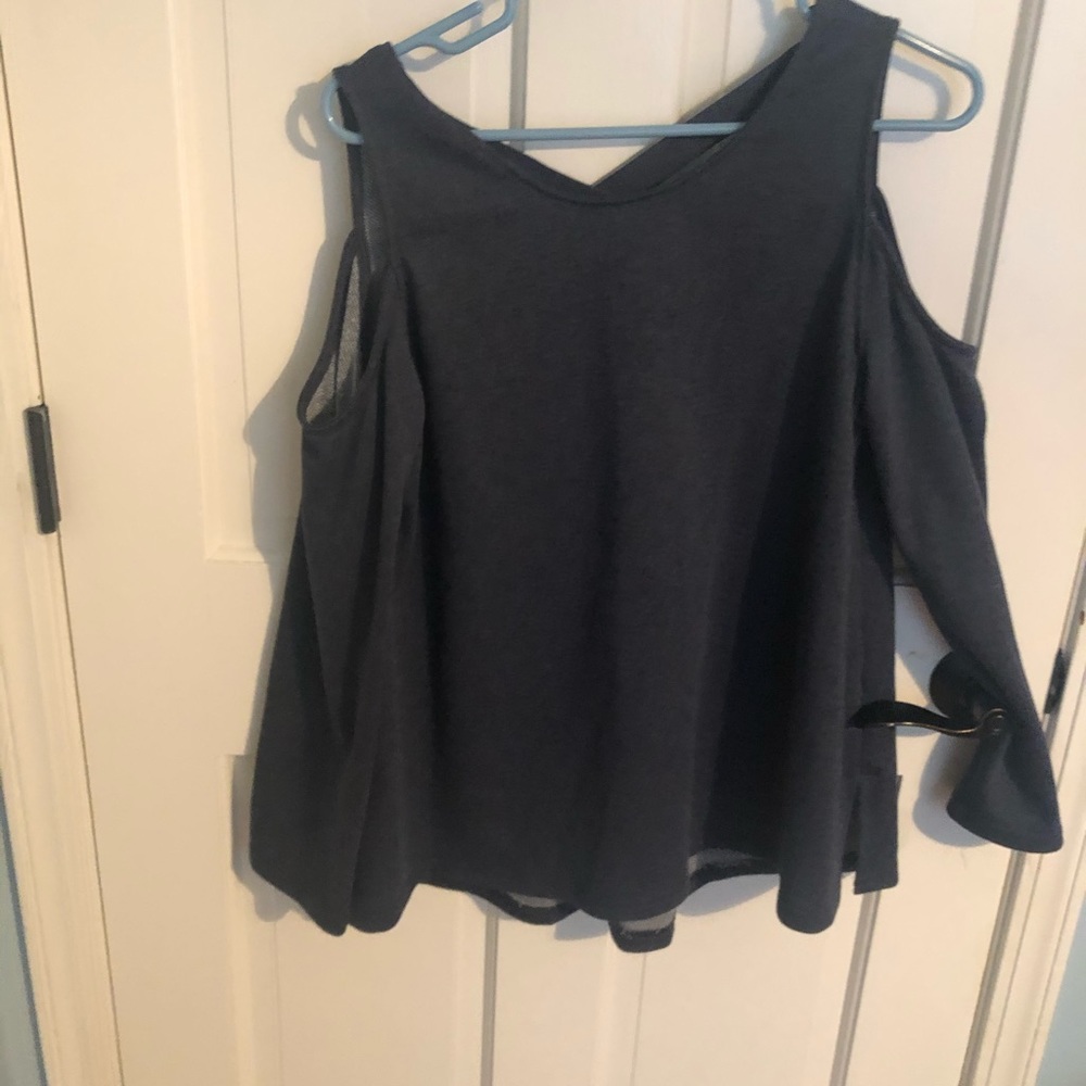 Dainty hooligan shoulder cut out top